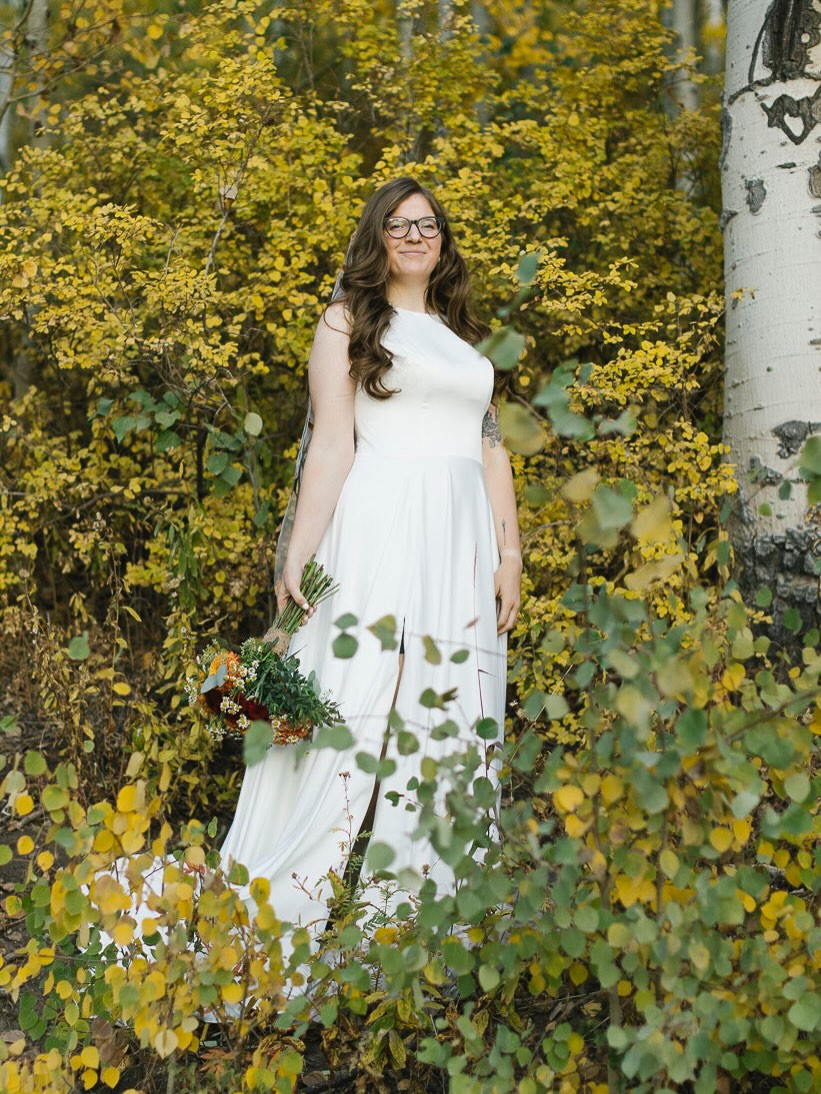 Custom bridal gown